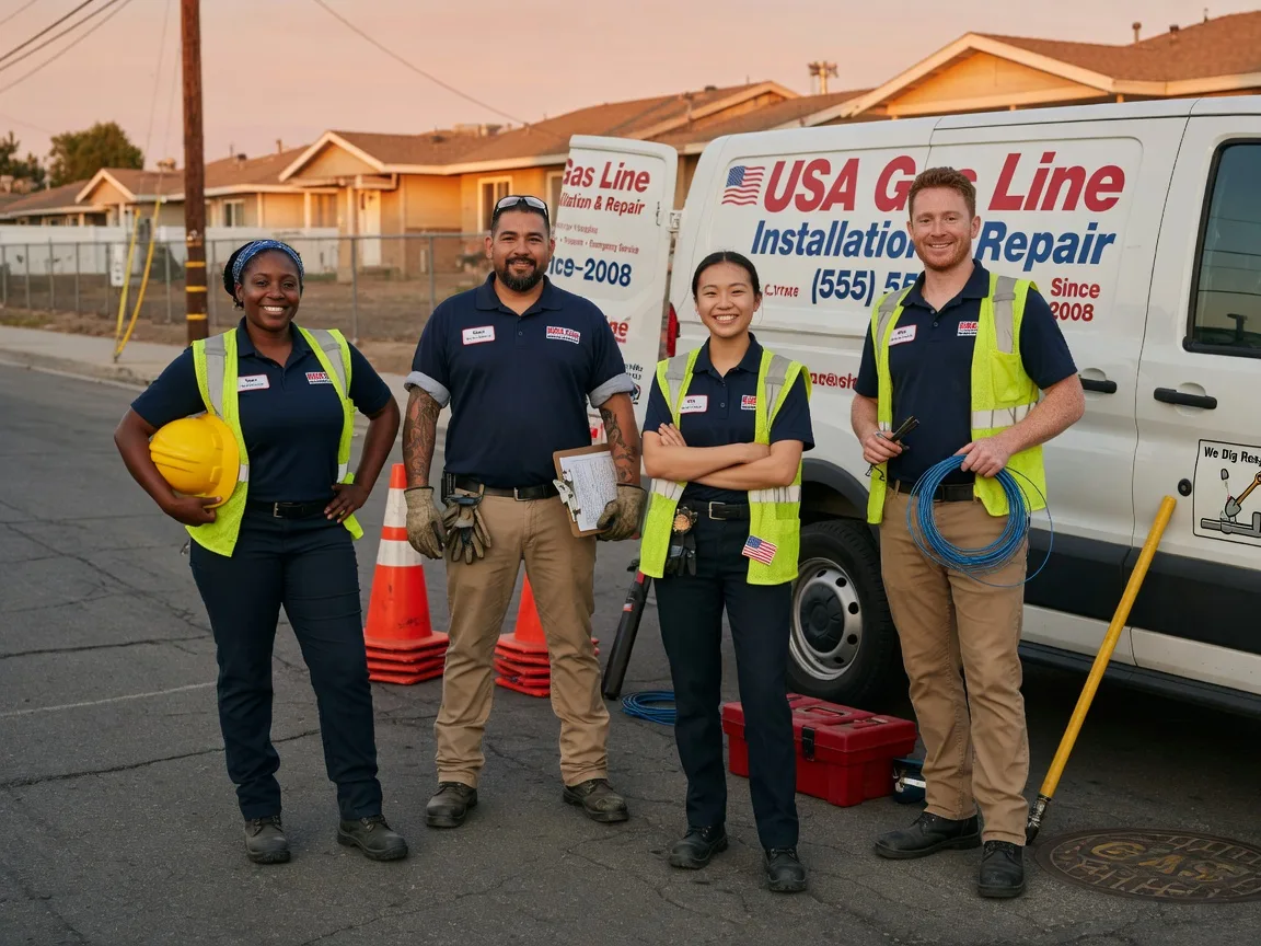 Gas Line Installation company in Blue Mountain, AR